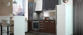 Сочетание цвета в интерьере кухни