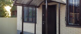 Арочные навесы из поликарбоната